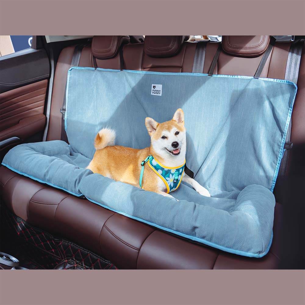 Protection du siège arrière du siège de sécurité de voiture pour chien de voyage