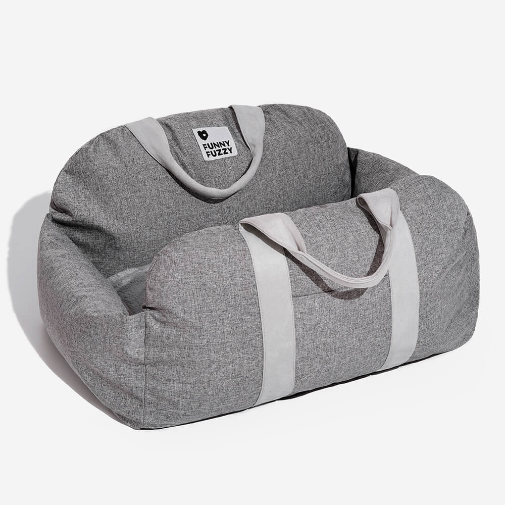 Cama para asiento de seguridad para perros y cachorros Travel Safety - Primera clase