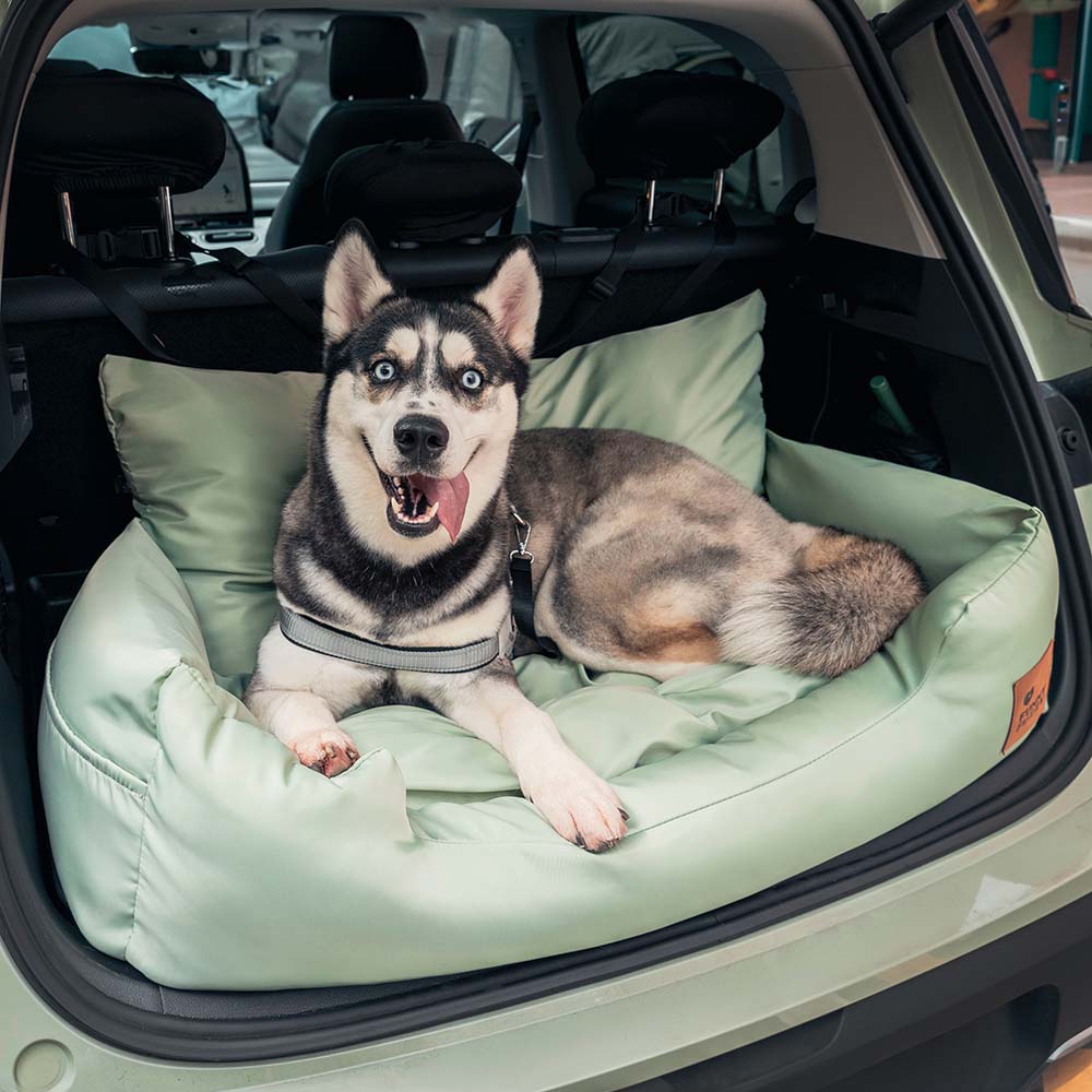 Reforço de viagem para segurança à prova d'água médio grande para cachorro cama traseira do carro