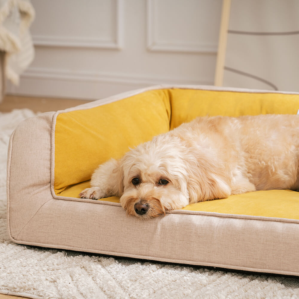 Sofá cama ortopédico cómodo para perros con soporte completo Ultimate Lounger