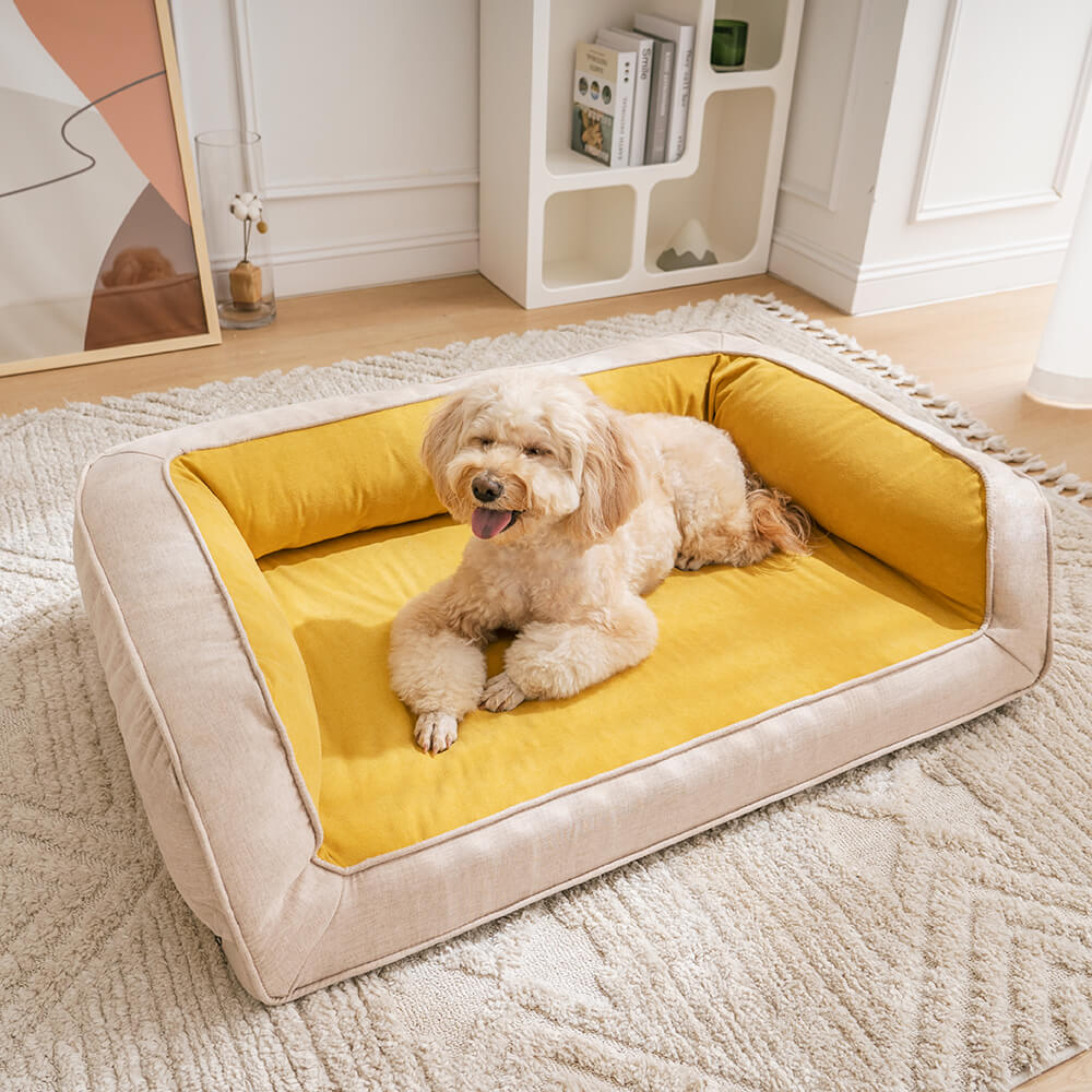 Ultimate Lounger, voll stützendes, bequemes orthopädisches Hundesofa