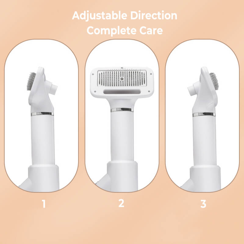 Multifunctional Hair Combing & Drying Adjustable Gear Portable Pet Hair Dryer