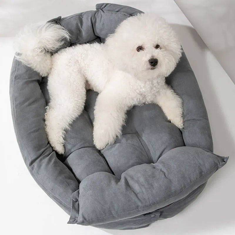 Multifunctional Pet Mat Soft Suede Cat & Dog Bed