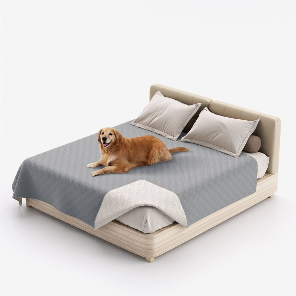 Couverture imperméable multifonctionnelle pour animaux de compagnie, drap plat de protection de matelas