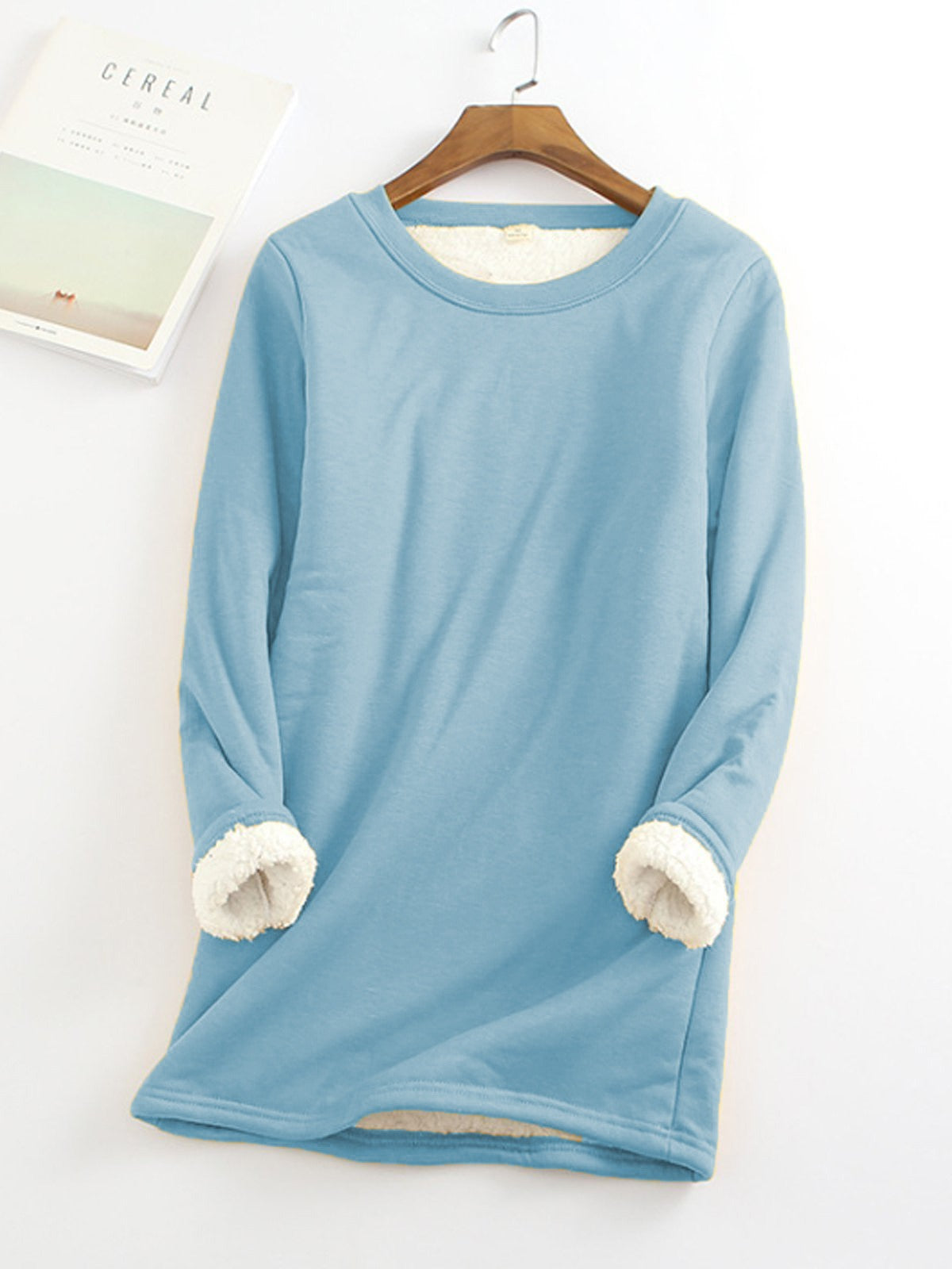 Women's Lamb Fleece Thermal Top