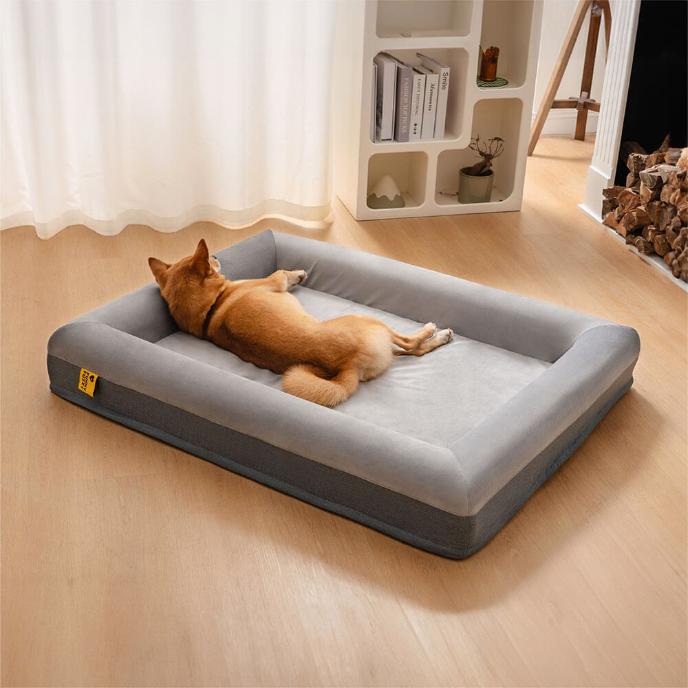 Premium Orthopedic Dog Bed Blissful Sleep With Joyful Play Digging Bed