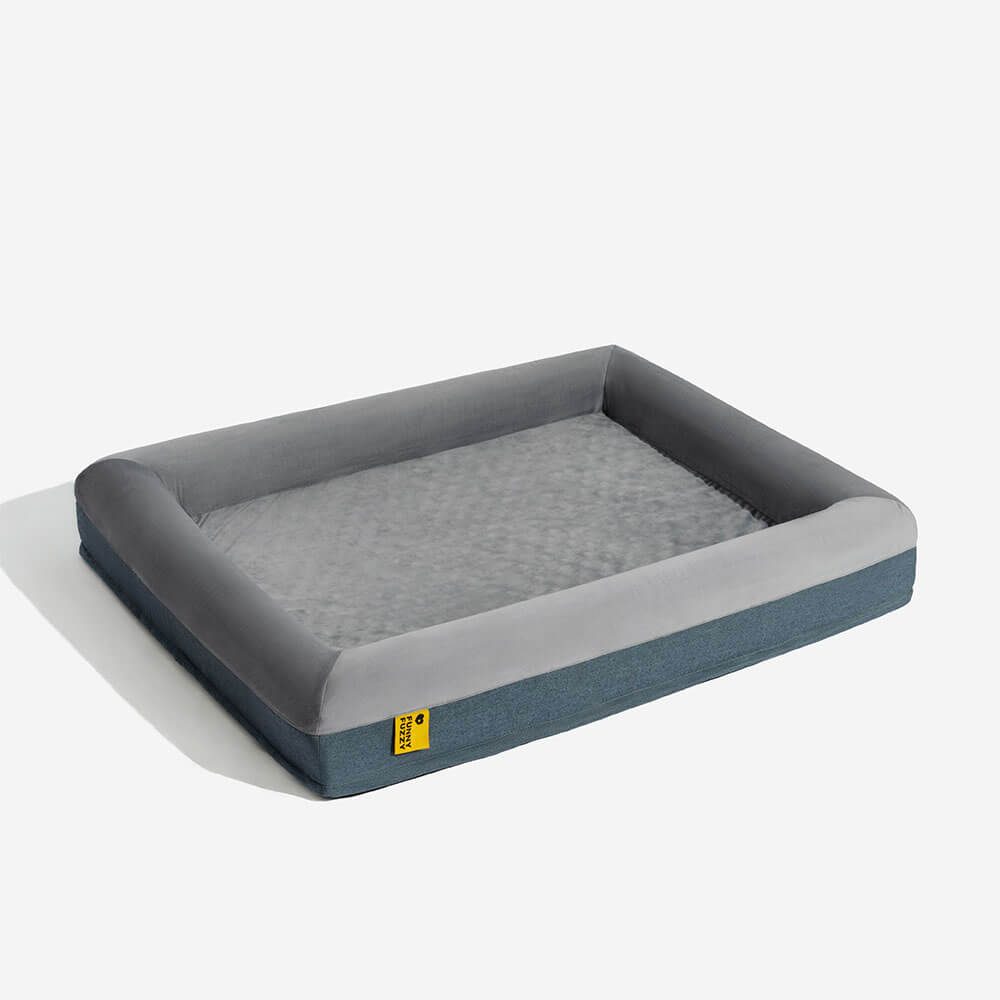 Cama ortopédica premium para perros Sueño maravilloso con cama de excavación de juego alegre