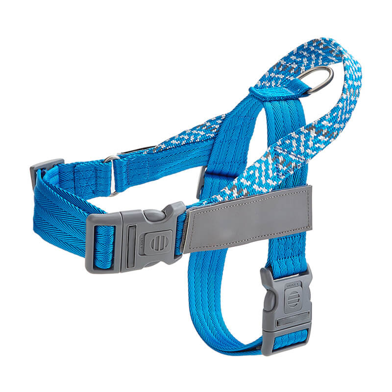 Reflective Buffer Anti Pull Large Dog Harness For Trunk