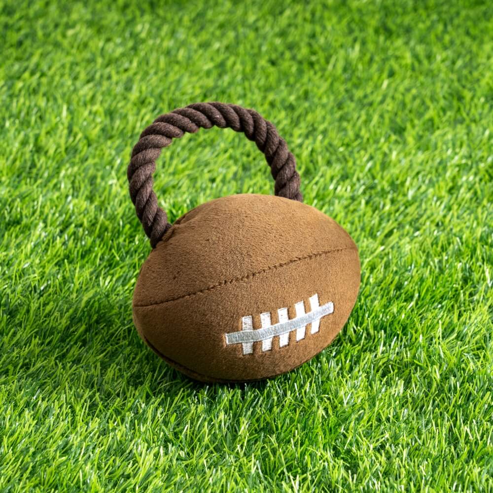 Super Bowl Peluche Rugby Football Son Jouet Chien Jouet Interactif