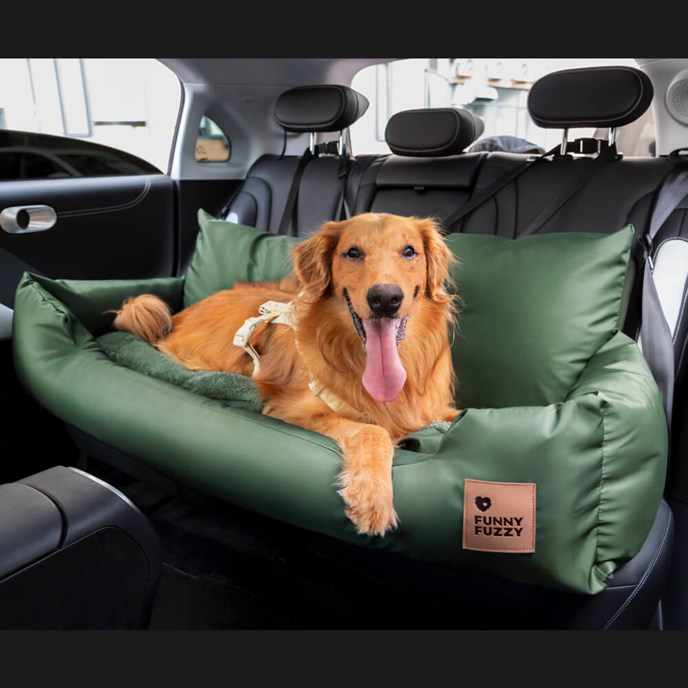 Reforço de viagem para segurança à prova d'água médio grande para cachorro cama traseira do carro