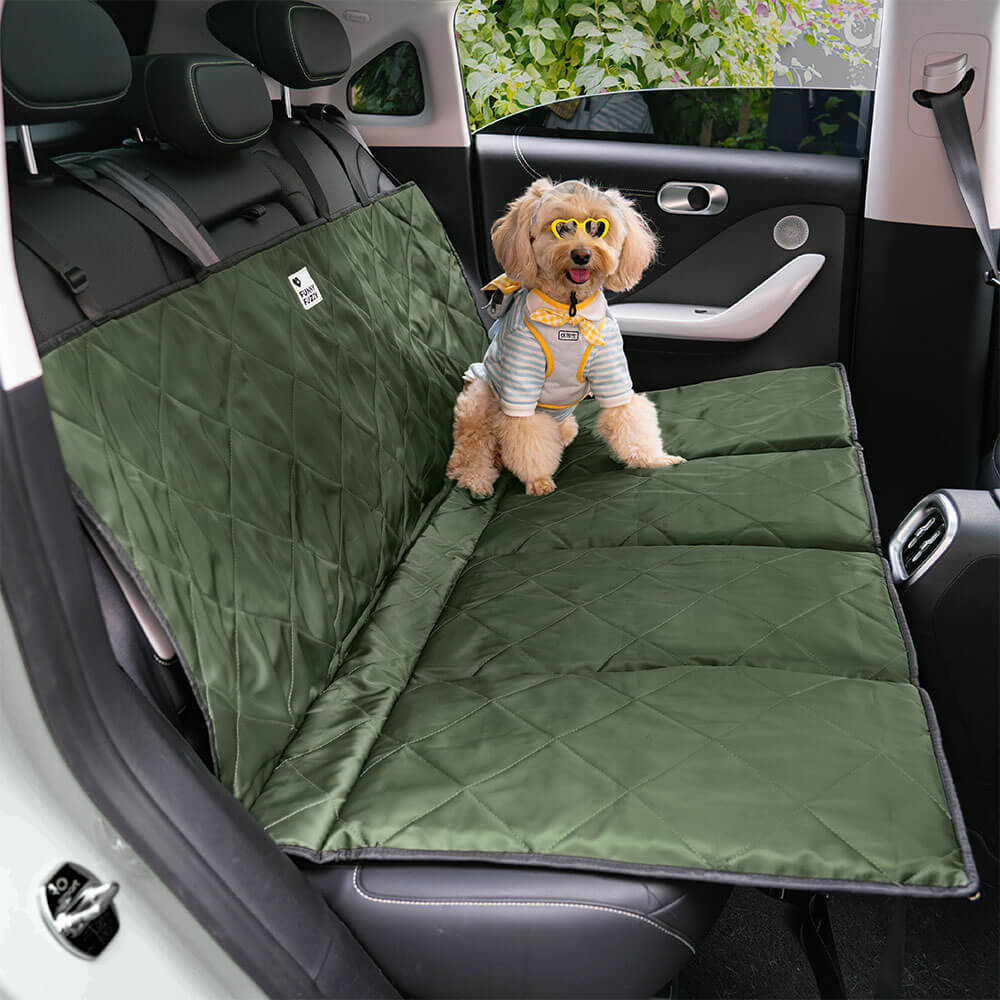 Lit de siège arrière de voiture pliable pour chien, portable et étanche, voyage