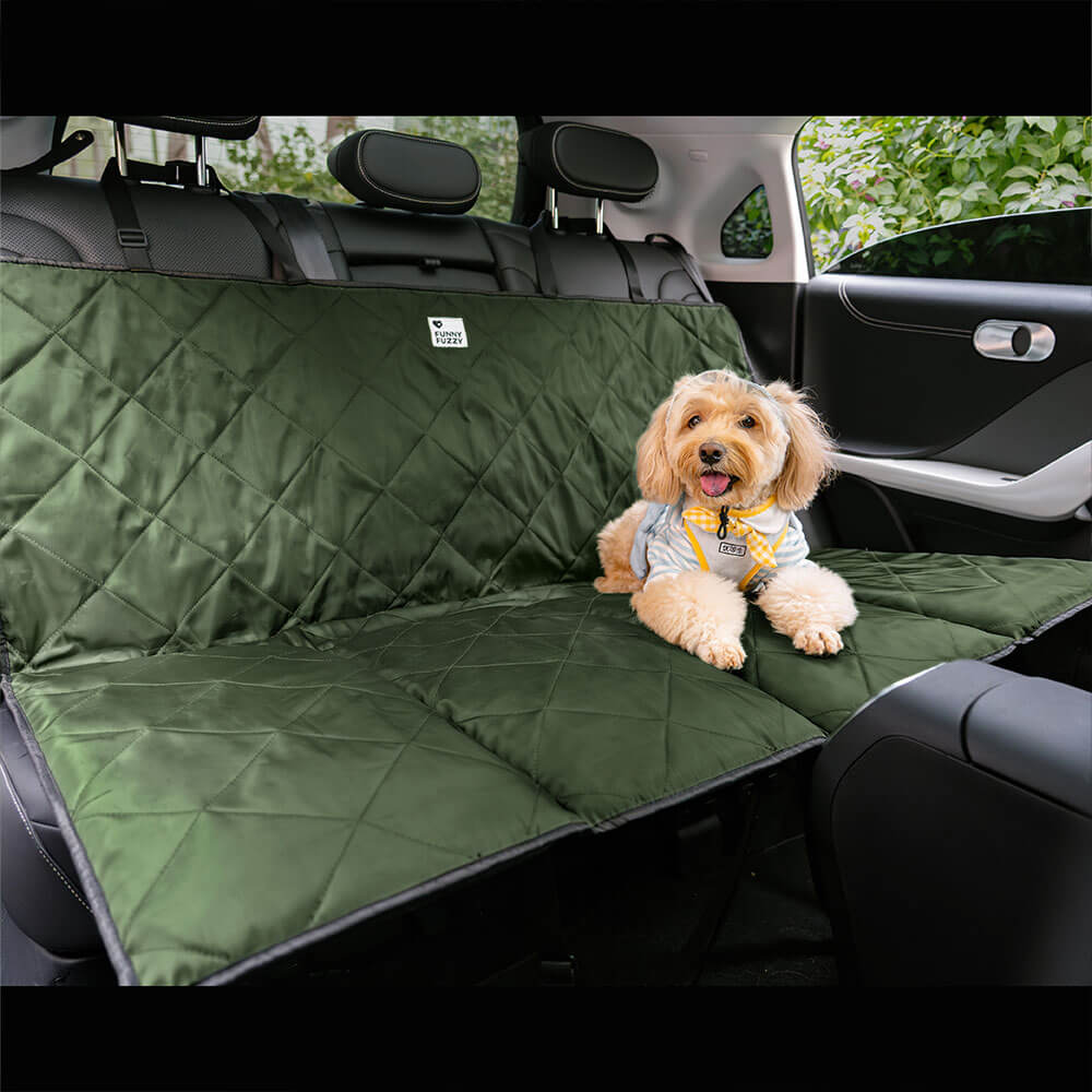 Lit de siège arrière de voiture pliable pour chien, portable et étanche, voyage