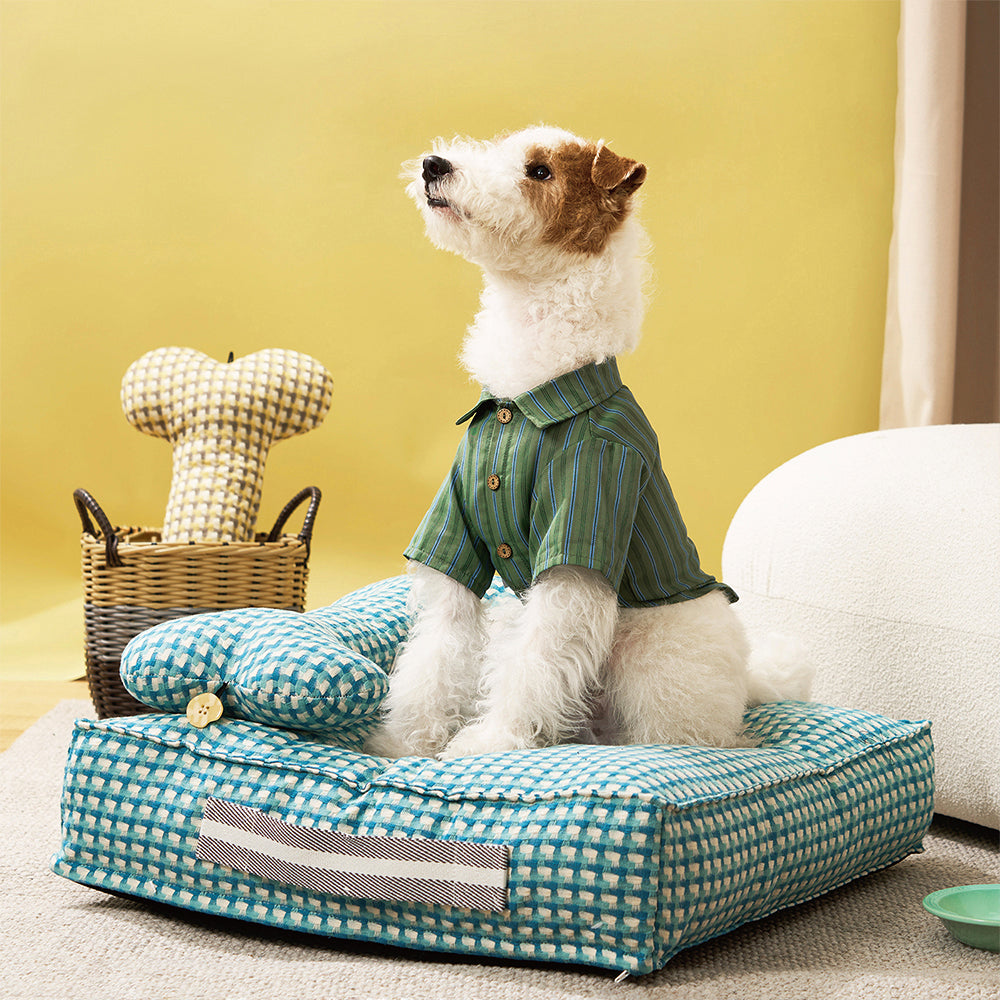 Cama calmante para perros Sweet Dreams con forma de gofre