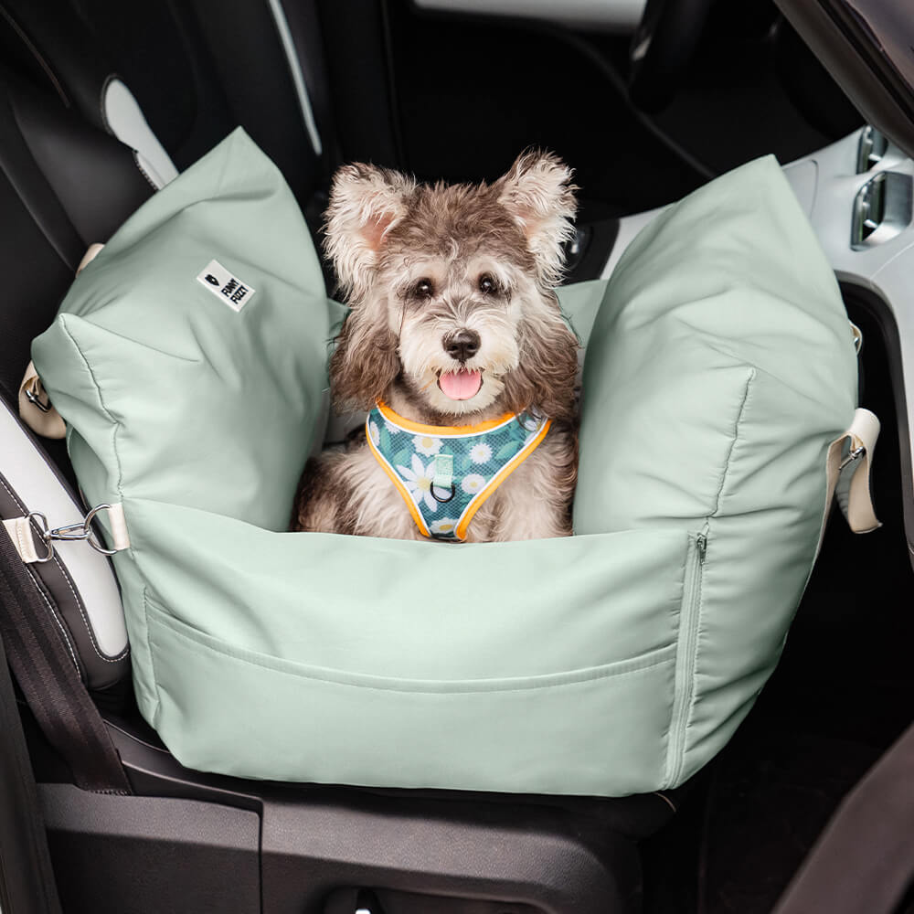 Cama para asiento de seguridad para perros y cachorros Travel Safety - Primera clase