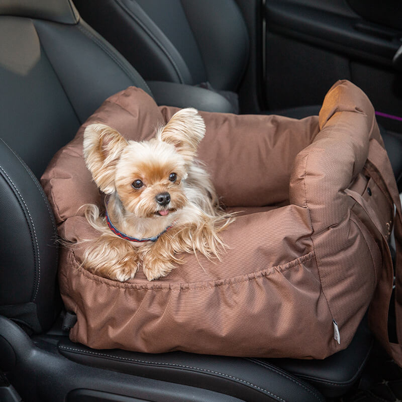 Sac de transport pour animaux de compagnie, sac de styliste imperméable à la mode, siège de voiture pour chien de sécurité, lit