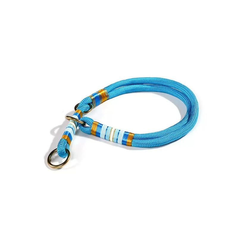 Cuerda trenzada tejida a mano, sin tirones, accesorios para perros geniales, Collar de entrenamiento