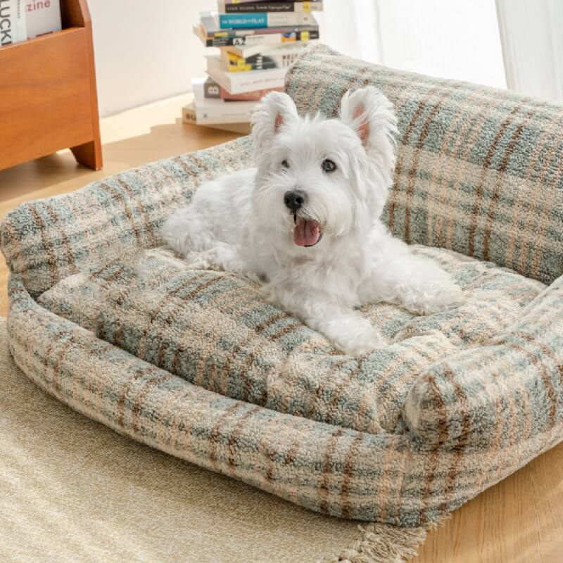 Lazy Holiday Plush Cozy Dog & Cat Sofa Bed