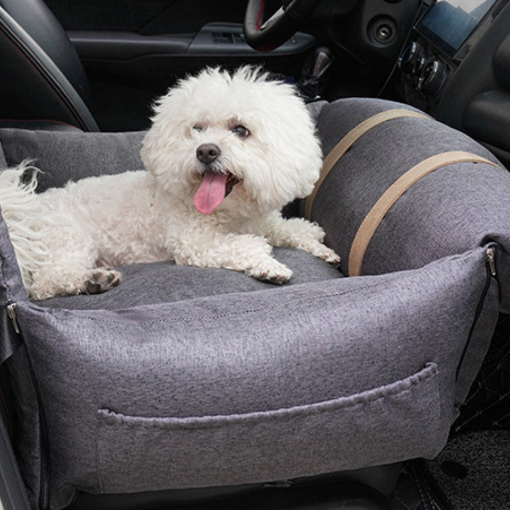 Support orthopédique multi-usages pour animaux de compagnie, siège de sécurité pour chien, lit de siège de voiture