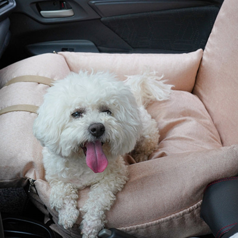 Soporte ortopédico multiusos para mascotas, asiento de seguridad para coche, asiento para coche para perros, cama