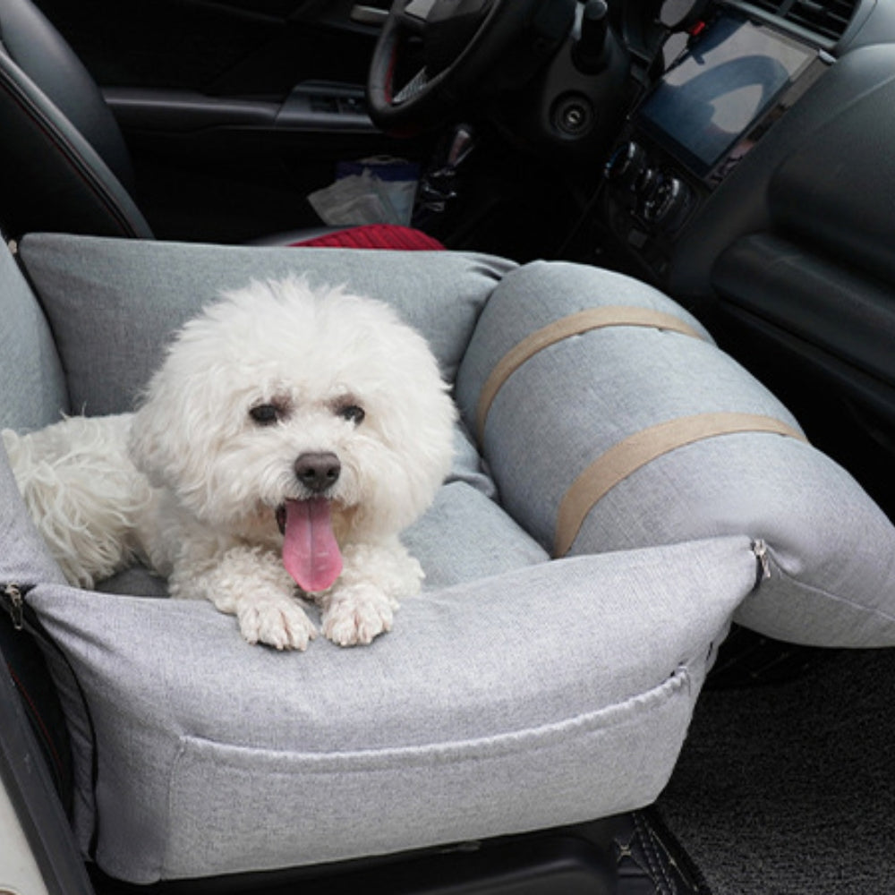 Support orthopédique multi-usages pour animaux de compagnie, siège de sécurité pour chien, lit de siège de voiture