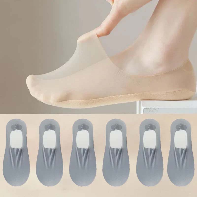 Invisible Ice Silk Breathable Socks