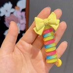 Colorful Telephone Line Hair Bands