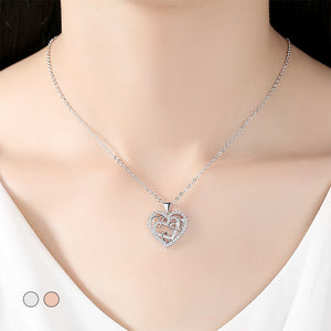 Openwork Heart Necklace