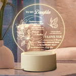 Acrylic Engraved Night Light - Best Mother’s Day Gifts