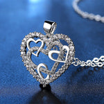 Openwork Heart Necklace