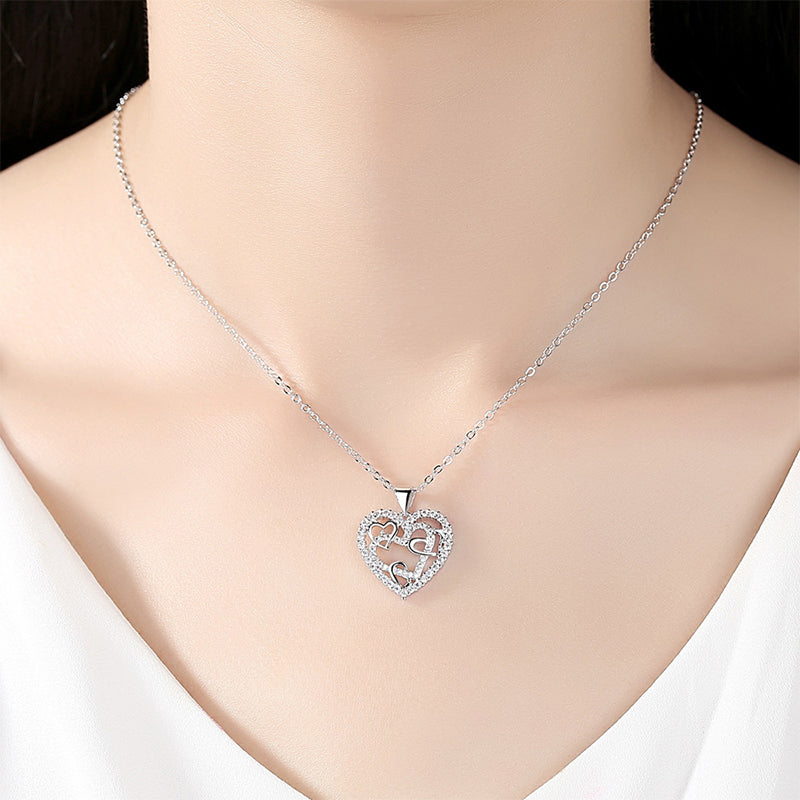 Openwork Heart Necklace