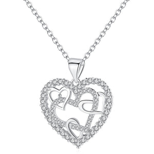 Openwork Heart Necklace