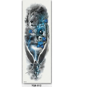 Full Arm sleeve Tattoo Waterproof temporary tattoo Sticker