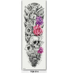 Full Arm sleeve Tattoo Waterproof temporary tattoo Sticker