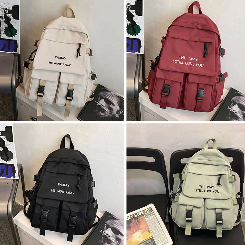 Multi-Pocket Student Backpack