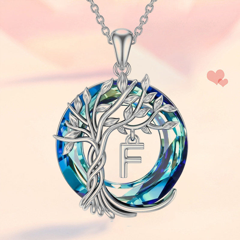 Tree of Life Crystal Pendant