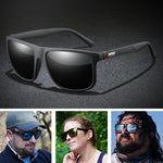 Black Frame Polarized Sunglasses