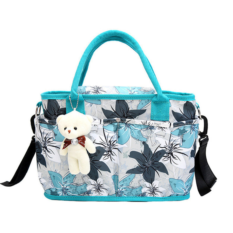 Multifunctional One-shoulder Mommy Bag