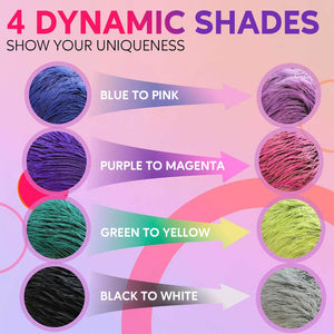 Thermochromic Color Changing Hair Dye