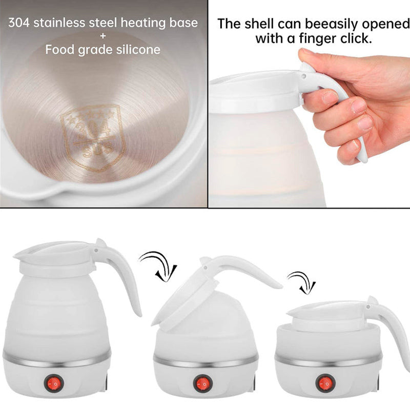 Portable Electric Kettle With Universal Plug