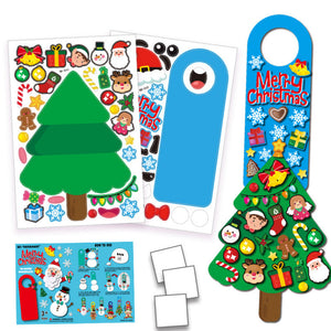 Halloween & Christmas Door Decoration Stickers