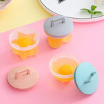 Egg Cooking Mold with Brush and Lid