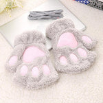 Paw Fingerless Gloves