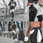 Men's Fitness Shorts with Leggings