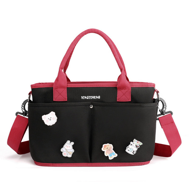 Multifunctional One-shoulder Mommy Bag