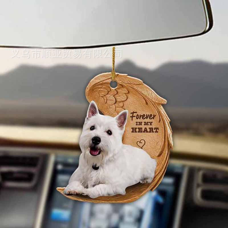 Cute Wing Dog Ornament