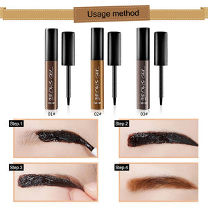 Semi-permanent Tearing Eyebrow Gel