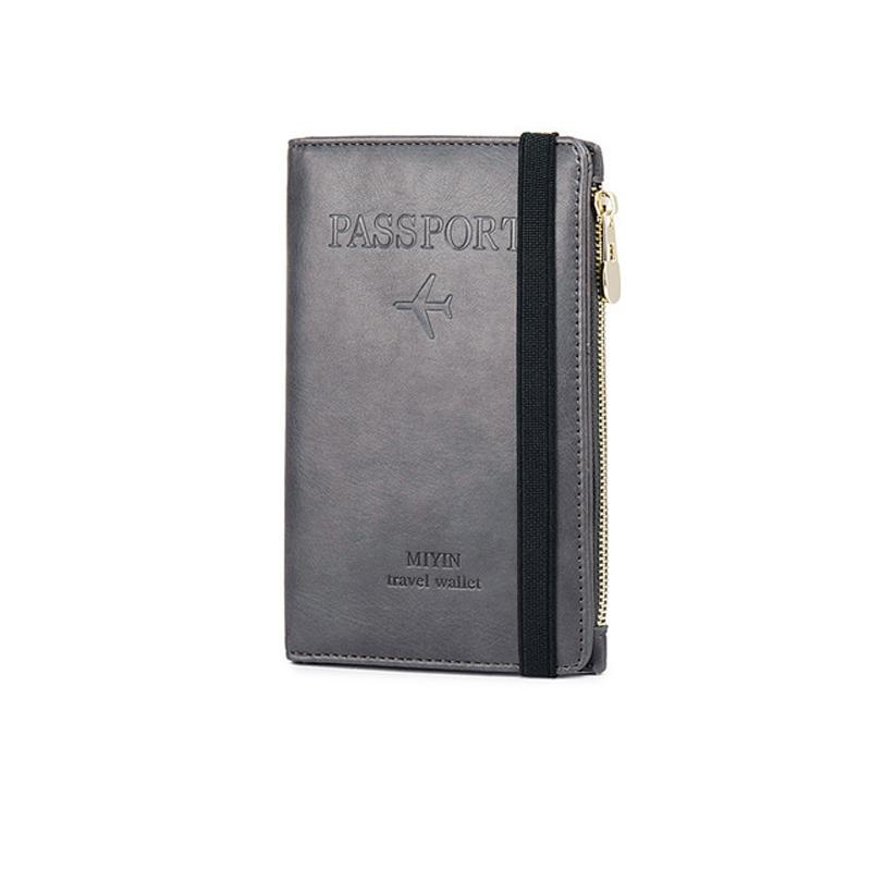 RFID Blocking Leather Card Wallet