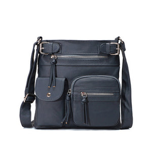 [PRE-SALE 7 DAYS] Multi-Pocket Soft PU Crossbody Bag