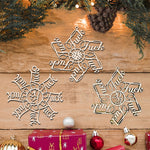 Snowflake Christmas Ornament