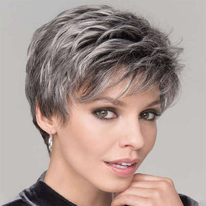 Short Stylized Chemical Fiber Wig